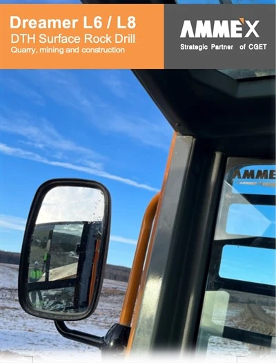 Foraj de suprafață L6/L8 DTH pentru minerit și construcție în carieră